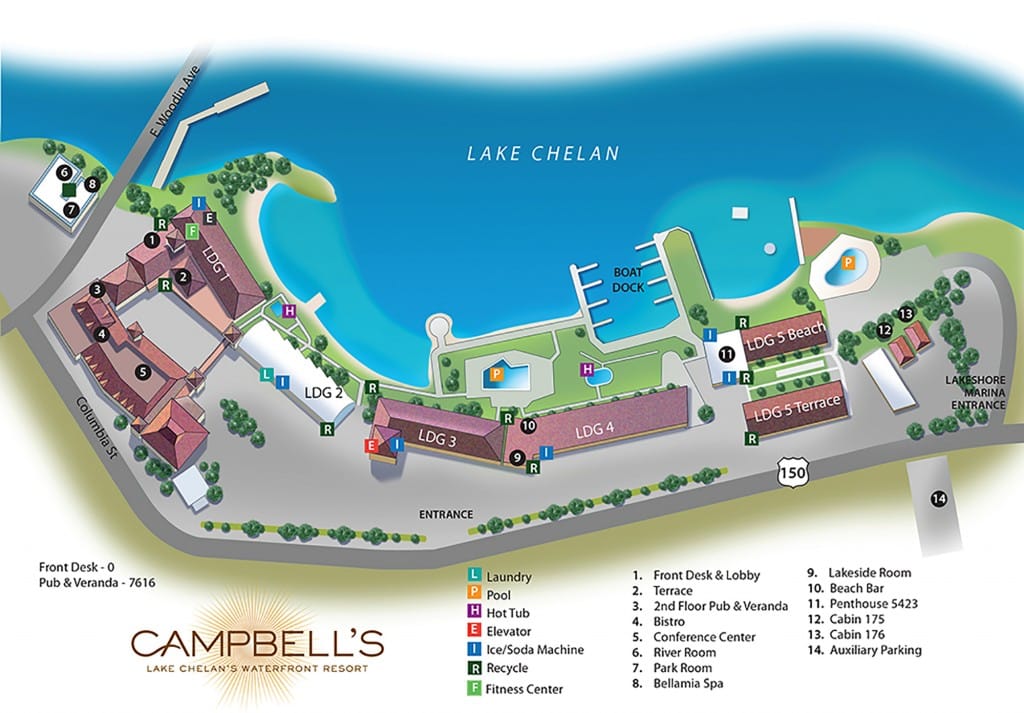 Map & Directions Campbell's Resort